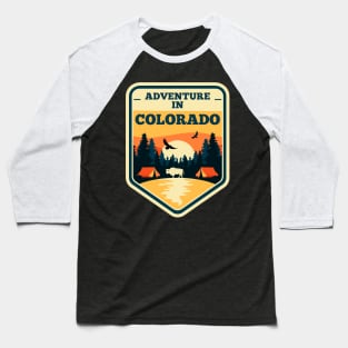 Colorado adventure Shirt | Vintage Colorado mountain T Shirt | Outdoor hunting Shirt | Camping Hiking Lover Unisex Tee Baseball T-Shirt